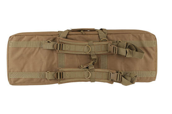 NcSTAR VISM 36" Double Carbine Case in Tan has padded shoulder straps